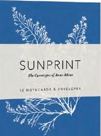 SUNPRINT THE CYANOTYPES OF ANNA ATKINS - 12 NOTECARDS & ENVELOPES /ANGLAIS