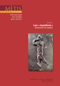 METIS 14/2016 - LES  MYSTERES  : QUESTIONNER UNE CATEGORIE