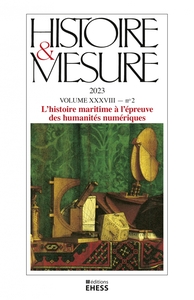 HISTOIRE & MESURE N  38/2 - HISTOIRE MARITIME ET HUMANITES N