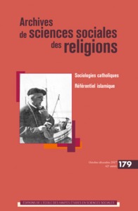 ARCHIVES DE SCIENCES SOCIALES DES RELIGIONS 179