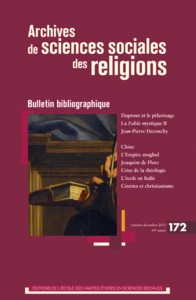 ARCHIVES DE SCIENCES SOCIALES DES RELIGIONS 172