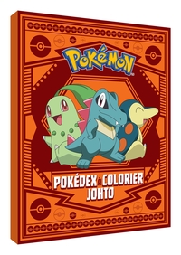 POKEMON - POKEDEX A COLORIER JOHTO - EDITION SPECIALE ANNIVERSAIRE