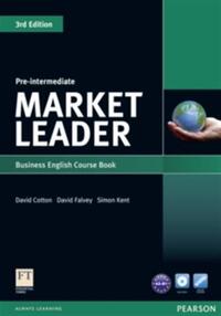 MARKET LEADER 3RD ED COURSE BOOK W/ DVD-ROM PRE-INTERMEDIATE