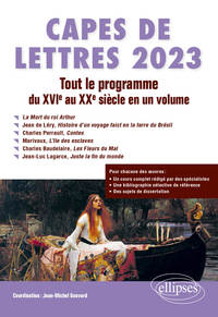 CAPES de Lettres 2023