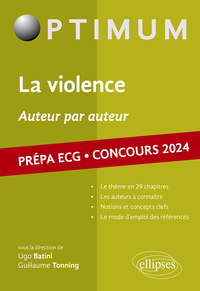 LA VIOLENCE ECG 2024 - AUTEUR PAR AUTEUR