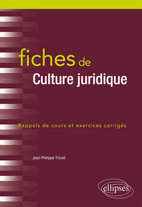 FICHES DE CULTURE JURIDIQUE