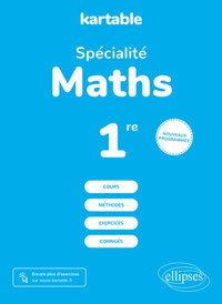 Spécialité maths  - Première - Nouveaux programmes