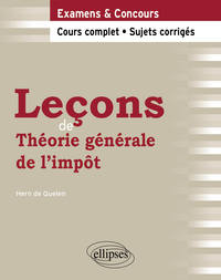 Leçons de Théorie générale de l'impôt