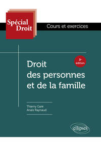 Droit des personnes et de la famille