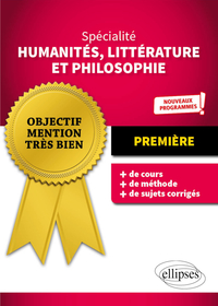 Spécialité Humanités, Littérature et Philosophie - Première - Nouveaux programmes