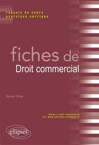 FICHES DE DROIT COMMERCIAL