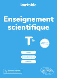 Enseignement scientifique - Terminale - Nouveaux programmes