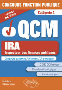 L'EPREUVE DE QCM AU CONCOURS DES IRA ET INSPECTEUR DES FINANCES PUBLIQUES