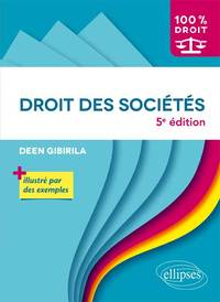 DROIT DES SOCIETES - 5E EDITION