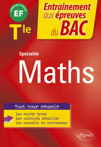 Spécialité Mathématiques - Terminale