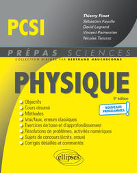 PHYSIQUE PCSI - PROGRAMME 2021