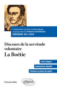 COMMENTAIRE SUR LOEUVRE PHILOSOPHIQUE AU PROGRAMME DES PREPAS SCIENTIFIQUES - CONCOURS 2017-2018. DI