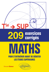 209 exercices corrigés de Maths - Terminale —> SUP
