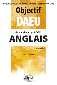 Mise à niveau Pré-DAEU Anglais (DAEU A et B)