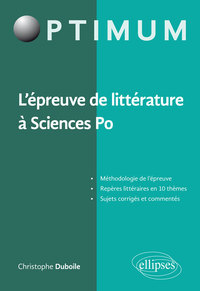 L’épreuve de littérature à Sciences Po