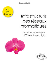 Infrastructure des réseaux informatiques - 50 fiches synthétiques et 100 exercices corrigés - BTS – DUT – Licence