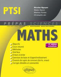 MATHEMATIQUES PTSI - 3E EDITION ACTUALISEE