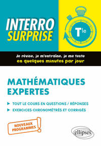 Mathématiques expertes - Terminale - Nouveaux programmes