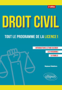 Droit civil. Tout le programme de la Licence 1