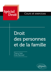 DROIT DES PERSONNES ET DE LA FAMILLE