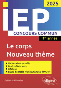 Concours commun IEP 2025