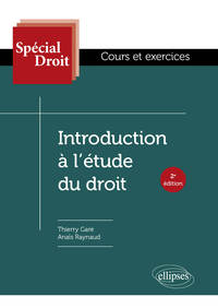 Introduction à l'étude du droit