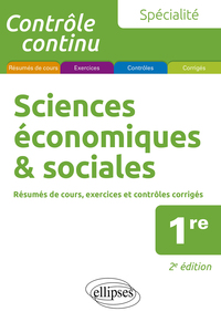 Spécialité Sciences économiques et sociales - Première