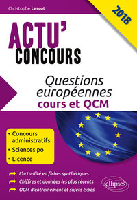 Questions européennes - cours et QCM 2018
