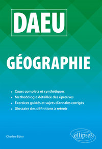 DAEU Géographie