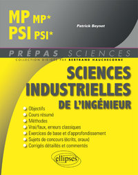 SCIENCES INDUSTRIELLES DE L'INGENIEUR MP/MP* - PSI/PSI*