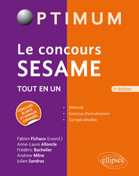 Le concours SESAME - 3e édition