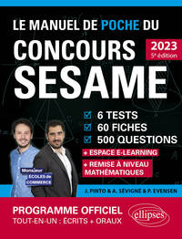 Le Manuel de POCHE du concours SESAME