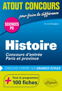 Histoire - Sciences Po - concours d'entrée Paris et province
