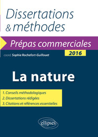 La nature. Épreuve de culture générale Prépas commerciales 2016