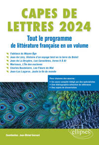CAPES de Lettres 2024