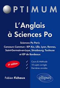 L’anglais à Sciences Po - 5e édition