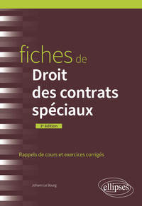 Fiches de Droit des contrats spéciaux