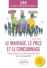 LE MARIAGE, LE PACS ET LE CONCUBINAGE - TOUT SAVOIR SUR LES TROIS FORMES DE CONJUGALITE