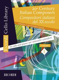 20TH CENTURY ITALIAN COMPOSERS VOL. 1 VIOLONCELLE