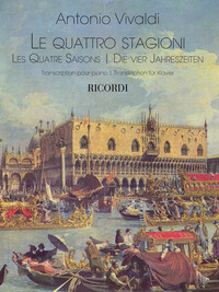 ANTONIO VIVALDI : LES QUATRE SAISONS - DIE VIER JAHRESZEITEN - POUR PIANO
