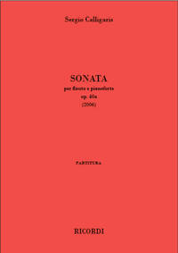 SONATA OP. 40A FLUTE TRAVERSIERE-PARTITION+PARTIES SEPAREES