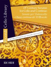 18TH CENTURY SONATAS FOR CELLO AND CONTINUO VIOLONCELLE
