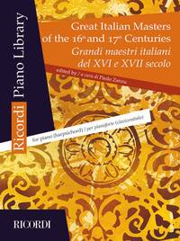 GREAT ITALIAN MASTERS OF THE 16TH-17TH CENTURY CLAVECIN