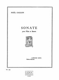 NOEL-GALLON: SONATE (FLUTE & BASSOON)