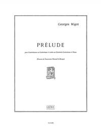 GEORGES MIGOT: PRELUDE (BASSOON-CONTRA)